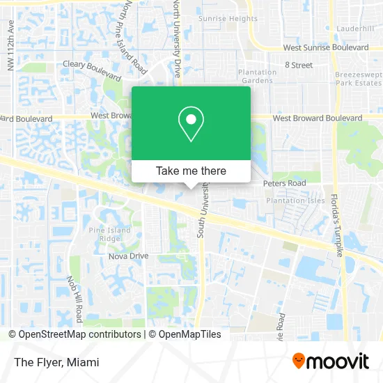 The Flyer map