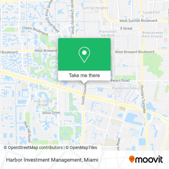 Harbor Investment Management map