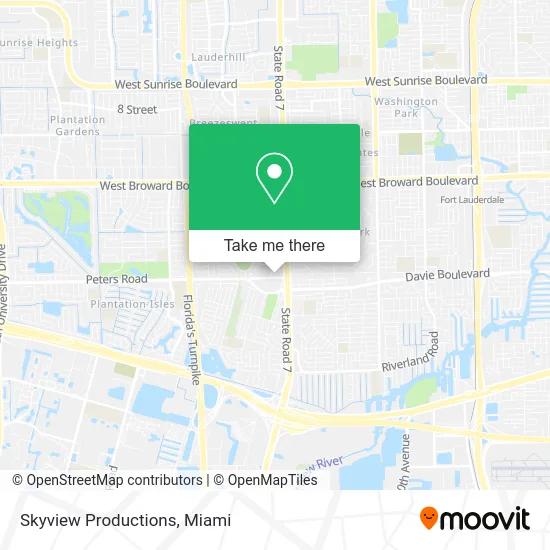 Skyview Productions map