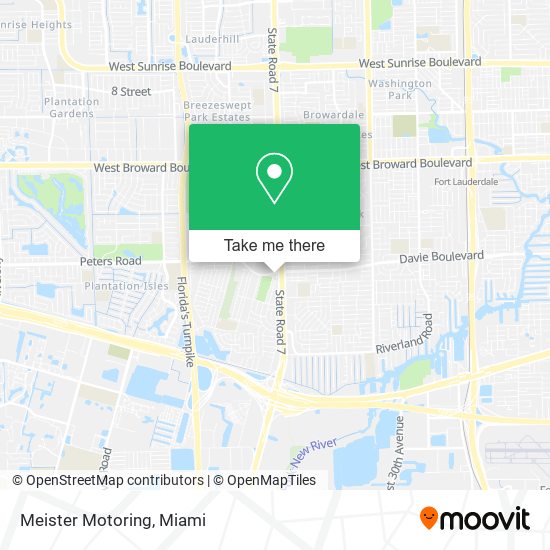 Meister Motoring map