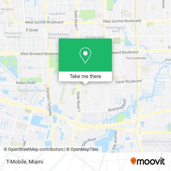 T-Mobile map