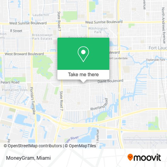 MoneyGram map