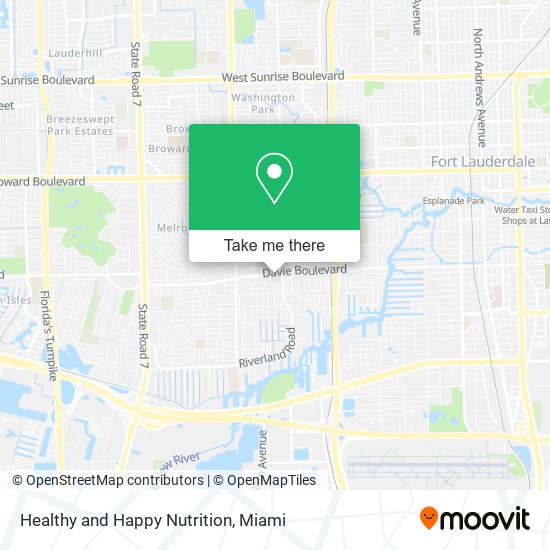 Mapa de Healthy and Happy Nutrition