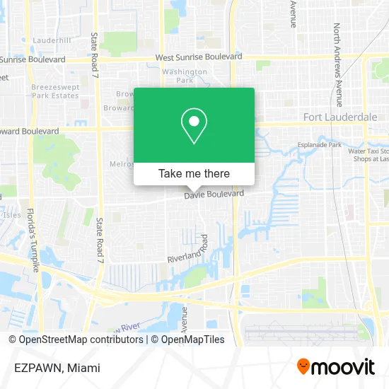 EZPAWN map
