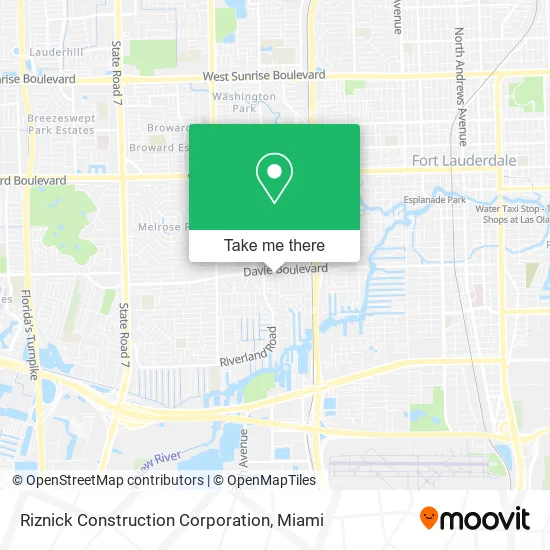 Riznick Construction Corporation map