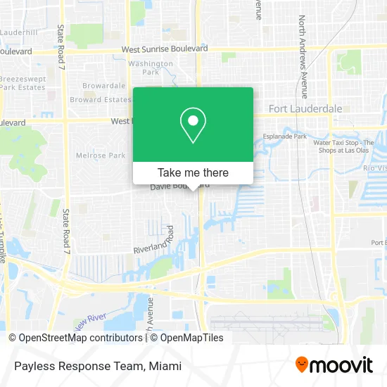 Payless Response Team map