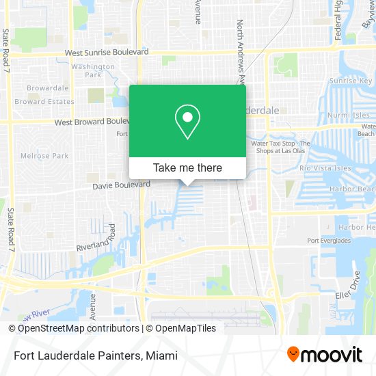 Fort Lauderdale Painters map