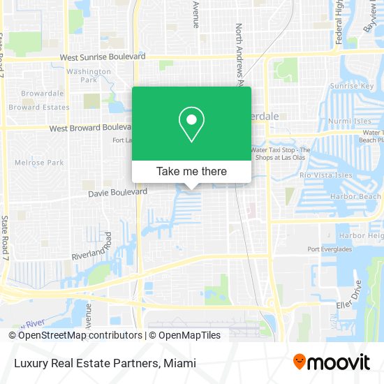 Luxury Real Estate Partners map