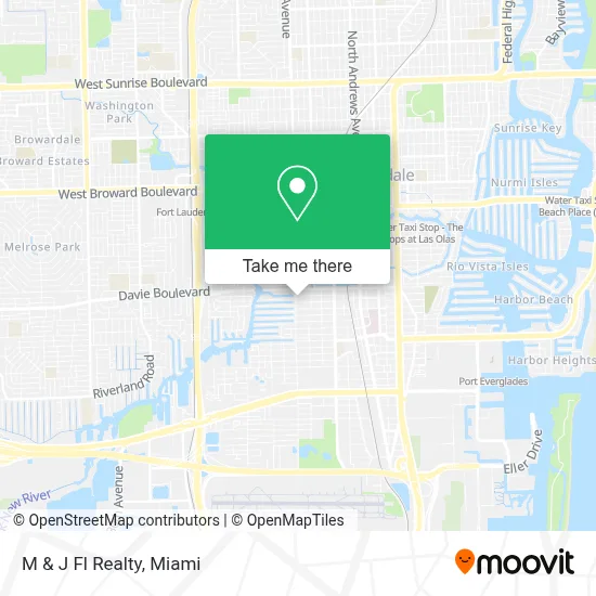 M & J Fl Realty map