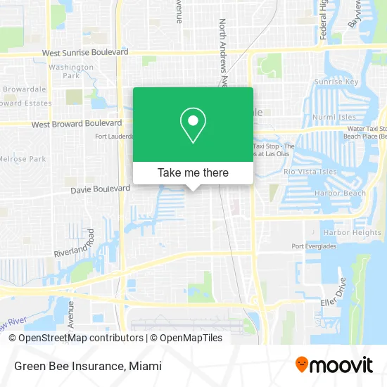 Green Bee Insurance map