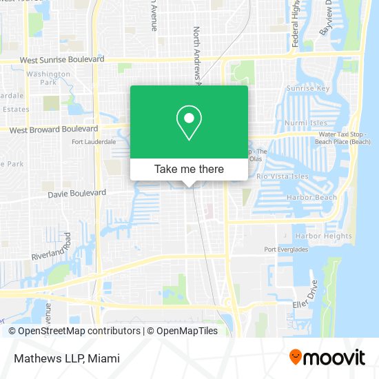 Mathews LLP map