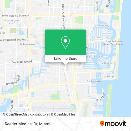 Mapa de Reeder Medical Dr