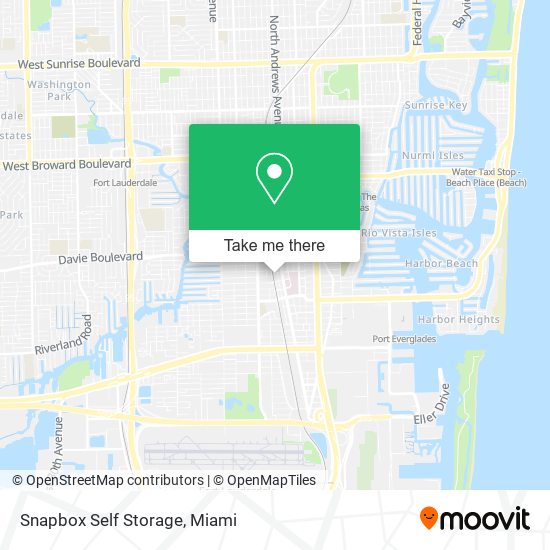 Snapbox Self Storage map