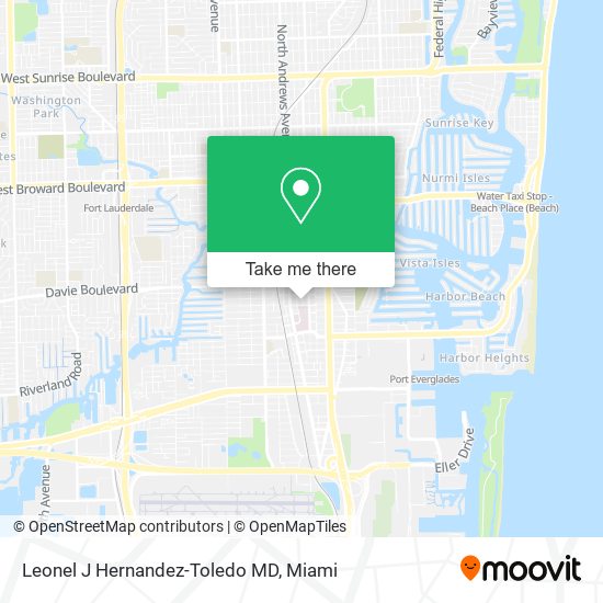 Leonel J Hernandez-Toledo MD map