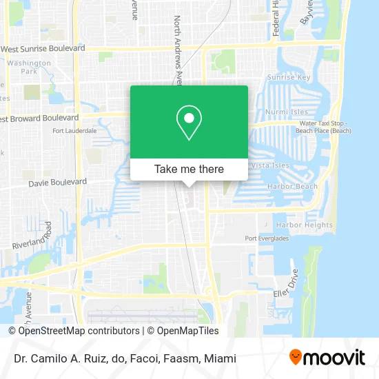 Dr. Camilo A. Ruiz, do, Facoi, Faasm map