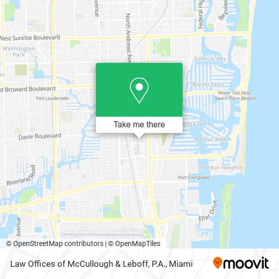Law Offices of McCullough & Leboff, P.A. map