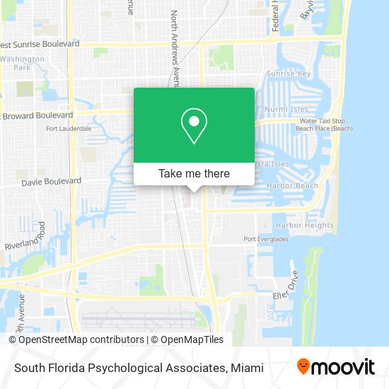 South Florida Psychological Associates map