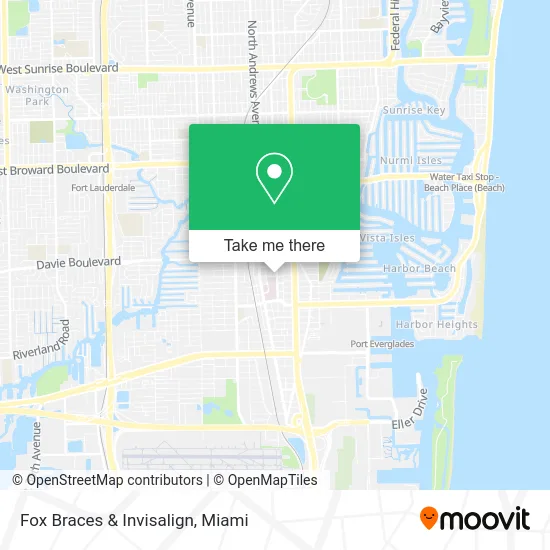 Fox Braces & Invisalign map