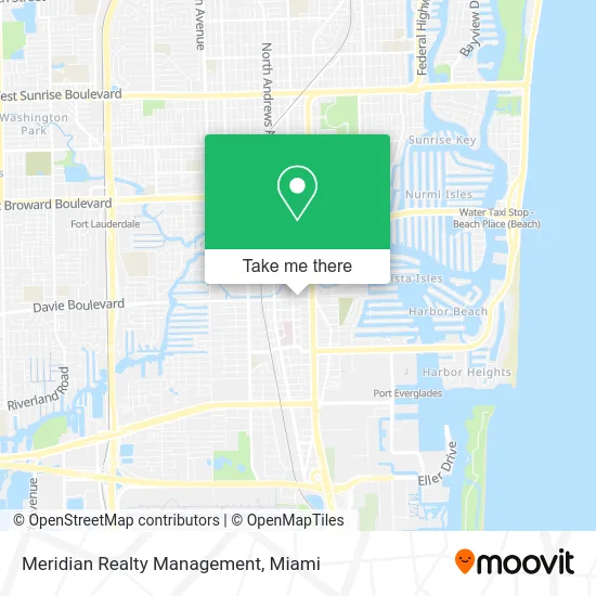 Meridian Realty Management map