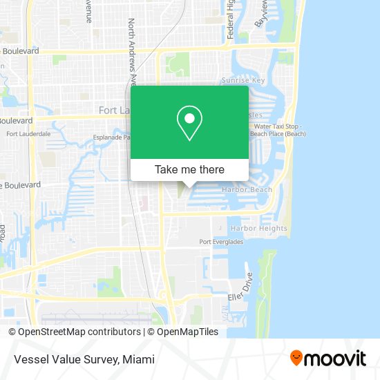 Mapa de Vessel Value Survey