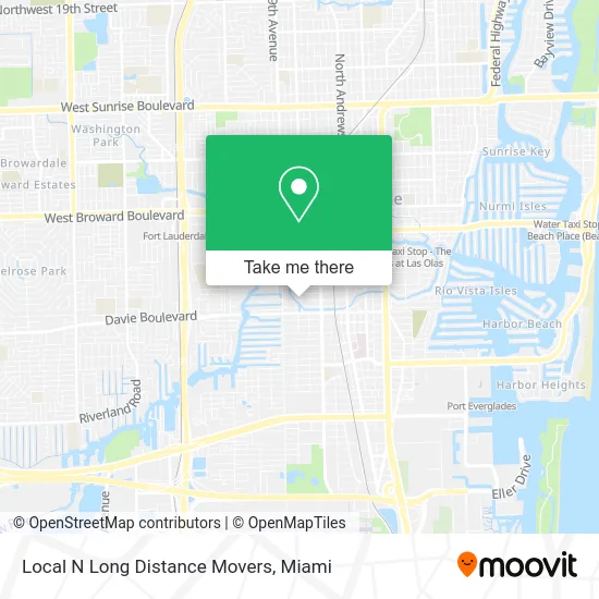 Local N Long Distance Movers map