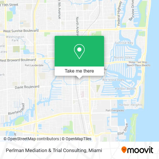 Perlman Mediation & Trial Consulting map