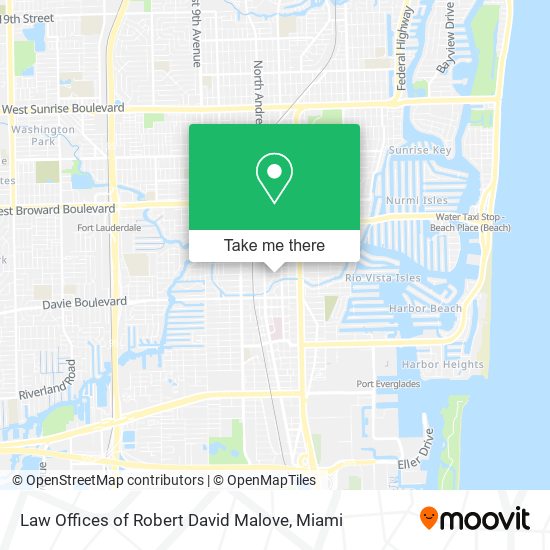 Law Offices of Robert David Malove map