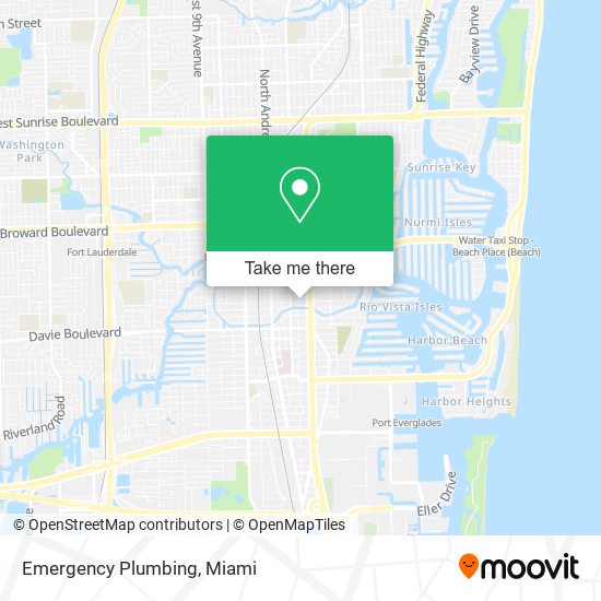 Emergency Plumbing map