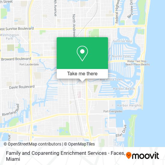 Mapa de Family and Coparenting Enrichment Services - Faces