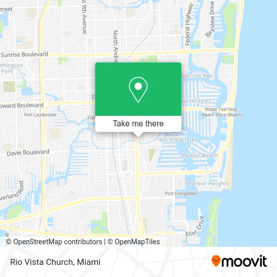 Rio Vista Church map