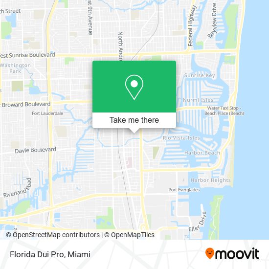Mapa de Florida Dui Pro