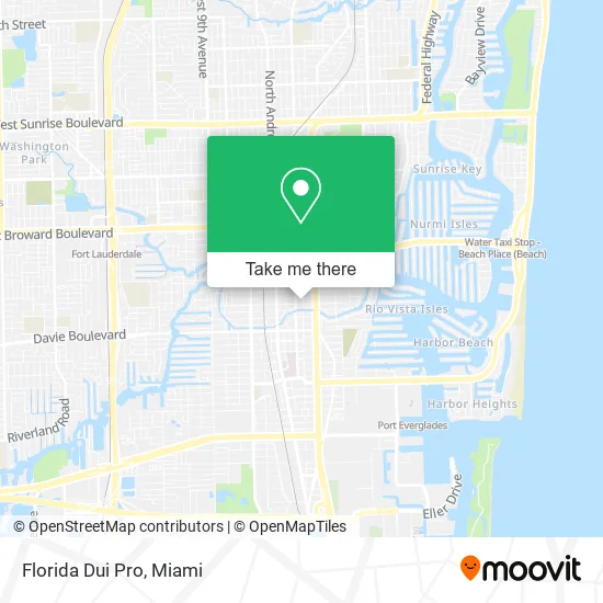 Florida Dui Pro map