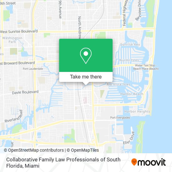 Collaborative Family Law Professionals of South Florida map