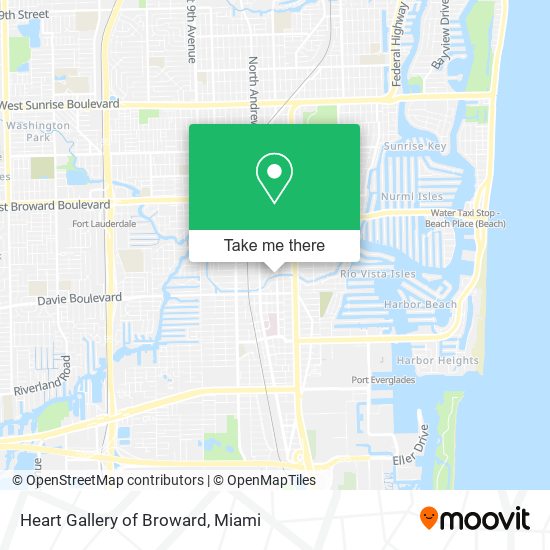 Heart Gallery of Broward map