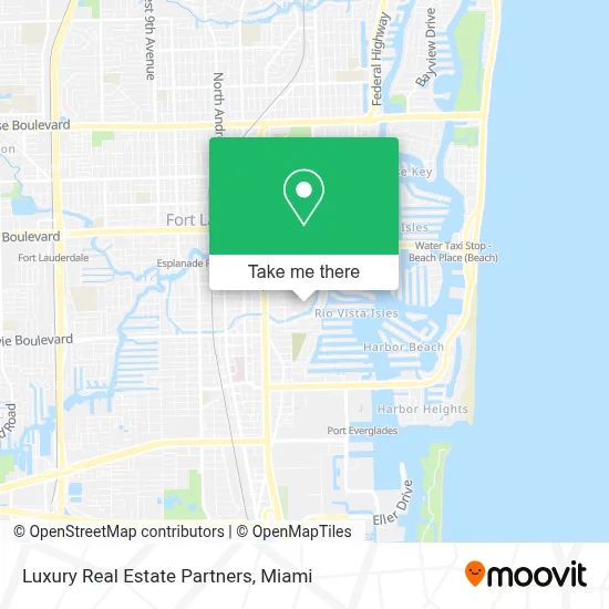 Luxury Real Estate Partners map