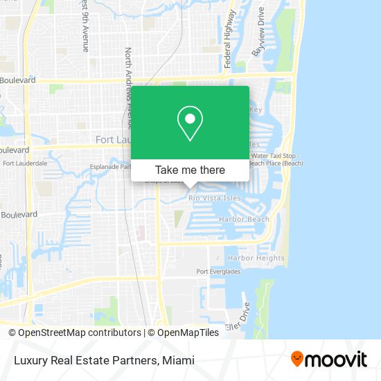 Luxury Real Estate Partners map