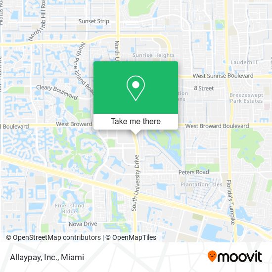 Allaypay, Inc. map