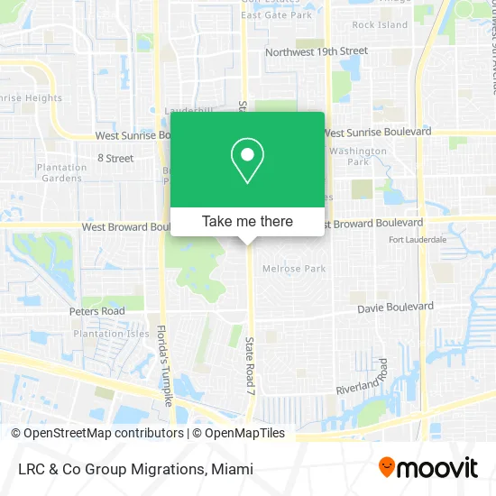 LRC & Co Group Migrations map
