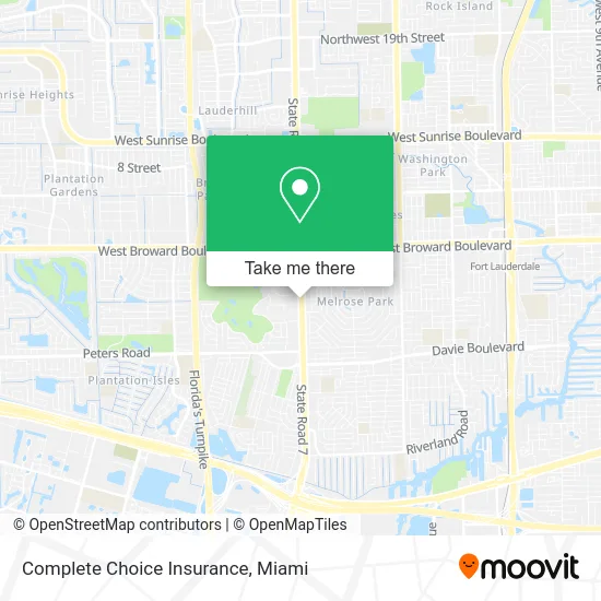 Complete Choice Insurance map