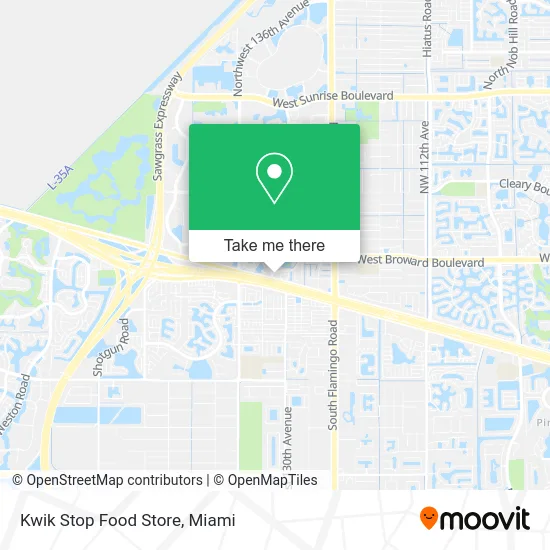 Kwik Stop Food Store map
