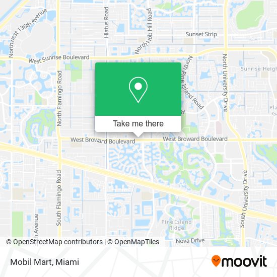 Mapa de Mobil Mart