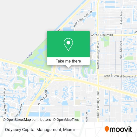 Mapa de Odyssey Capital Management