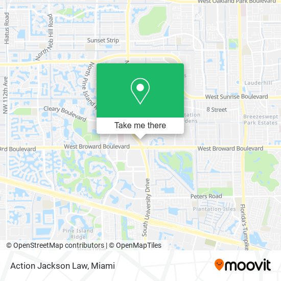 Action Jackson Law map