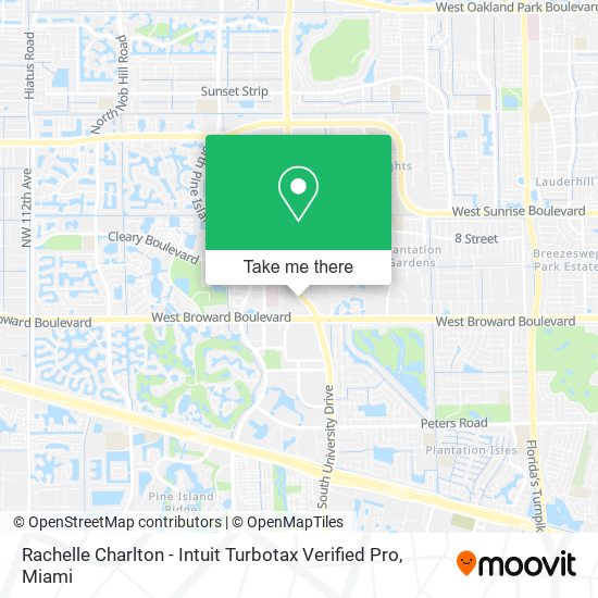 Rachelle Charlton - Intuit Turbotax Verified Pro map