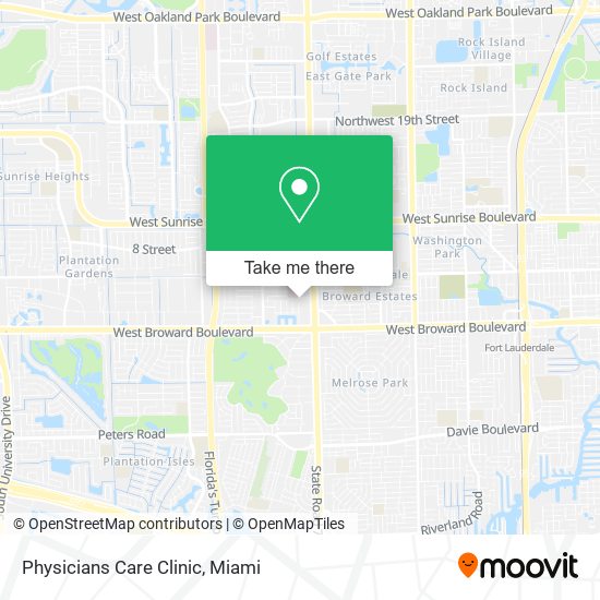 Physicians Care Clinic map