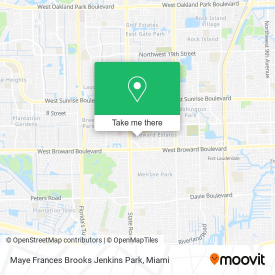 Mapa de Maye Frances Brooks Jenkins Park