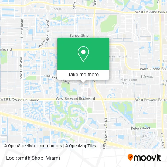 Locksmith Shop map