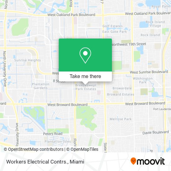 Workers Electrical Contrs. map