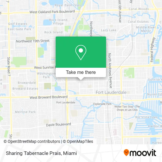 Mapa de Sharing Tabernacle Prais