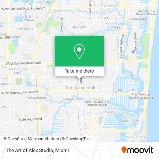 The Art of Alex Studio map